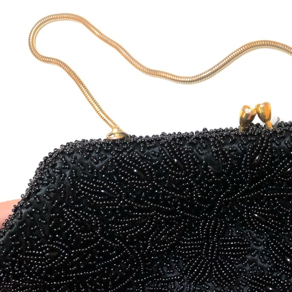 SOLD - GOLDCO - Vintage Beaded Evening Purse - Picture 6 of 9